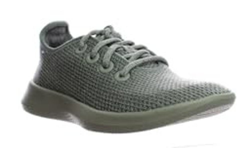 AllBirds Womens Tree Runner Casual Sneakers Size 5 Green Succulent Grey NIB